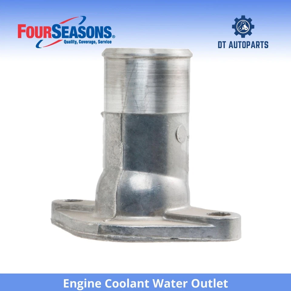 For 1991 Chevrolet R2500 Suburban 7.4L V8 Engine Coolant Water Outlet 4 Seasons - Image 1 of 4