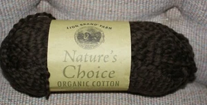 Lion Brand Nature's Choice Organic Cotton Expresso Fast Shipping Knit Crochet - Picture 1 of 2