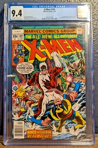 X-Men #109 CGC 9.4  1st App of Weapon Alpha White Pages WOW!  NICE!! - Picture 1 of 5