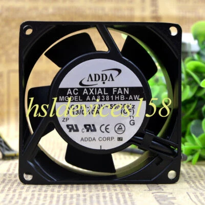 1pc ADDA AA8381HB-AW 8CM 8038 110V 0.13A 2-wire Cooling Fan - Image 1 of 3