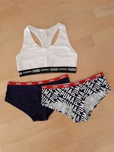 NEUES DAMEN / Mädchen Unterwäsche Set von Puma Gr 36 / S - Bild 1 von 2