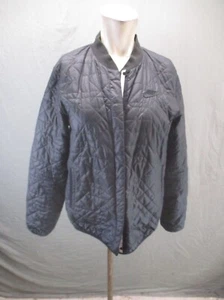 NIKE Size M Mens Snap Up Pocket Insulated Quilted Lightweight Bomber Jacket 272 - Picture 1 of 10