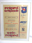 Weltrekord im Schwimmen Urkunde Original 1978 Wandbild in Wrzburg (M-SF)