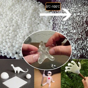 Polymorph thermoplastic moldable DIY craft toy morph plastic pellet ornament/ - Picture 1 of 12