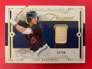 2024 Panini National Treasures Luke Keaschall Memorabilia Relic /99 Twins - Picture 1 of 1