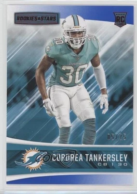 2017 Panini Rookies & Stars Rookies Red & Blue /25 Cordrea Tankersley #226 RC - Image 1 of 2