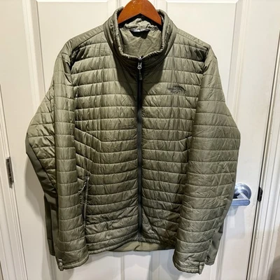Chaqueta híbrida The North Face Canyonlands Puffer para hombre talla XXL 2XL verde oliva Foto 1 de 4