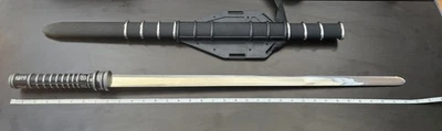 Daywalker Sword Blade Stainless Steel Movie Cosplay Swords Leather Back Sheath - Image 1 of 4