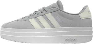Adidas VL Court Bold Schuhe Damen 6,5 grau weiß Wildleder Plateau Sneaker IF9784 - Bild 1 von 17