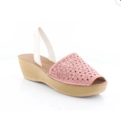 Sandalias y chanclas Kenneth Cole Reaction para mujer 9 vidrio fino 5 guayaba Foto 1 de 4