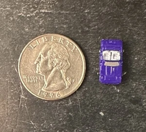 Micro Machines Insiders Chevy Corvette Micro Mini Ultrapequeño Púrpura Buen Estado - Imagen 1 de 2