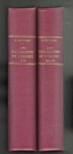 Rene Grousset 1929 Les Civilisations de l'Orient alt 2 Bände komplett in Französisch LN - Bild 1 von 15