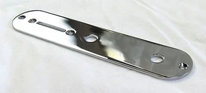 Tele ® CHROME Control Plate Blemished Blowout FREE USA SHIPPING - Picture 1 of 2