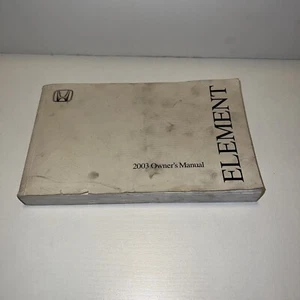 2003 03 HONDA ELEMENT OWNER'S MANUAL BOOK FREE SHIPPING - Bild 1 von 4