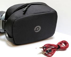 NUOVA Custodia Design per Cuffie BEATS STUDIO 2/3/Pro, SOLO 2/3 + Cavo Audio 3.5 - Foto 1 di 7