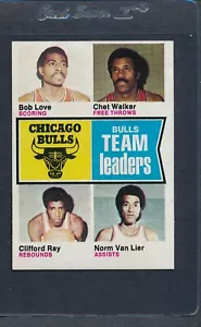 1974/75 Topps #084 Chicago Bulls Team Leaders EX *878 - Bild 1 von 1