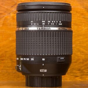 Tamron 18-270mm 3.5-6.3 Di II B003 Telewide Zoom Lens For Nikon Working Dusty