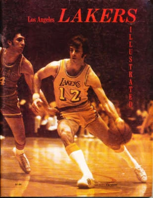 March 18 1973 Phoenix Suns Los Angeles Lakers Program NBA13 - Image 1 of 2