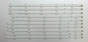 10 BARRETTES LEDS BACKLIGHT POUR TV LG 42LN5400 - Imagen 1 de 1