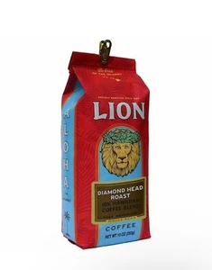 Lion Coffee Diamond Head Roast Ground Coffee 10 Oz (Pack Of 8 Bags) - Picture 1 of 1
