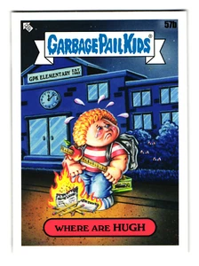 Where Are Hugh 2020 Garbage Pail Kids Late To School Parody Sticker - Picture 1 of 2