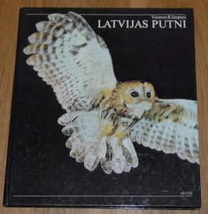BIRDS OF LATVIA AMAZING ILLUSTRATED ALBUM 1986 BOOK ENGLISH LATVIAN RUSSIAN - Imagen 1 de 12