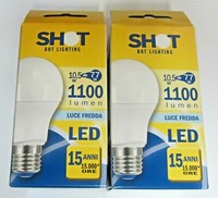 luce calda Both Lighting ELD3106X2 Lampada Sfera Opale Led 5,2W E27 2700°K luce calda Both Lighting ELD3106X2 Lampada Sfera Opale Led 5,2W E27 2700°K