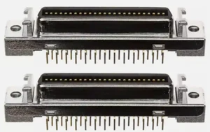 2 Pack of 3M 10250-6212PC Connectors - Centronics 50 pin for PCB - Picture 1 of 1