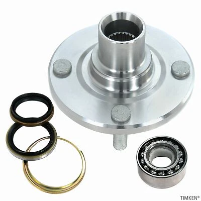 Wheel Bearing and Hub Assembly Front Timken For 1993-1997 Geo Prizm FWD - Image 1 of 4