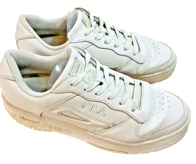 FILA LNX WHITE LEATHER Women's SZ 10 5TM01569-100 RETRO Tennis Shoes Sneakers - Image 1 of 4