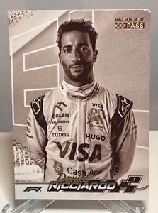 2024 Topps Formula 1 Paddock Pass Daniel Ricciardo Seppia n.68 - Foto 1 di 2