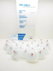 636425-06272 Norton Torq Paint System Medium/Large Lids 125 Mesh -Qty. 24 Pieces - Picture 1 of 4
