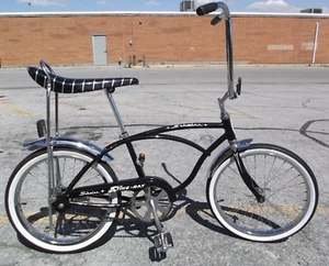 Dec 1980 Schwinn Sting ray Black cusotm s2 s7 Chicago - Picture 1 of 11
