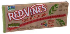 Red Vines Natural Licorice Berry Twists 4 oz - Picture 1 of 1