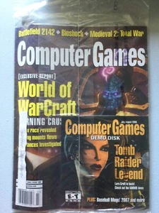 Computer Games Magazine July / Aug 2006 Issue #188 Tomb Raider Legend Demo New! - Picture 1 of 6