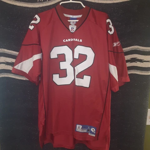 Edgerrin James Reebok Sewn on Jersey XL Length +2 Arizona Cardinals NFL Cover