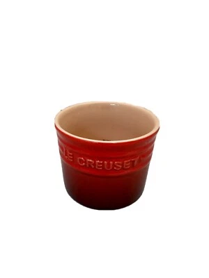 Le Creuset Butter Bell Crock  Only. No Lid, Red Cerise Ombre. - Image 1 of 4