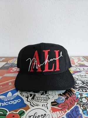 Muhammad Ali Vintage Hat Nutmeg Mills Wool 90s I Am The Greatest Snapback - Image 1 of 4
