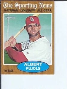 Albert Pujols 2011 Topps Heritage All Star - Picture 1 of 1
