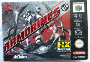 ARMORINES PROJECT SWARM NINTENDO 64 PAL NEW NUOVO UNUSED - Imagen 1 de 9