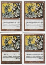 MTG: PHYREXIAN VAULT 6th Edition UNCOMMON; played, Excellent condition x4