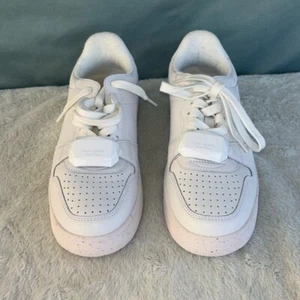 EUC Kate Spade New York Womens Bolt Gem White Casual Fashion Sneakers 9B Kicks - Picture 1 of 8