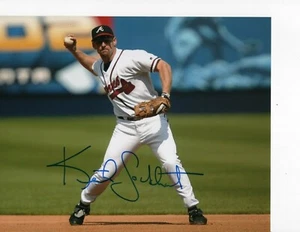 ATLANTA BRAVES KEITH LOCKHART SIGNED FIELDING 8X10 - Picture 1 of 1