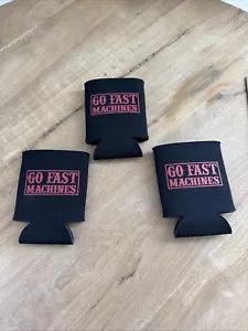 Koozie Black Go East Machines Lot of 3 - Picture 1 of 8