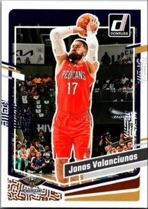 2023-24 Donruss Jonas Valanciunas New Orleans Pelicans #180 - Picture 1 of 2