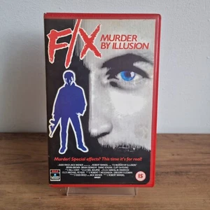 FX - Murder By Illusion VHS Video, Pal 1985 Cert 15 -Stars Bryan Brown - Picture 1 of 4