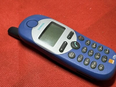 Telefono cellulare Siemens C35I GSM blu (arancione) incompleto - Immagine 1 di 4