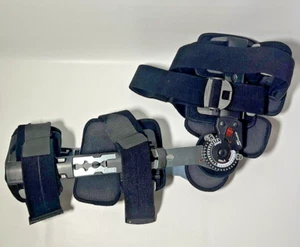 DONJOY X-ROM Post-Op Universal verstellbare Kniebandage Verlängerung Flexion L oder R - Bild 1 von 5