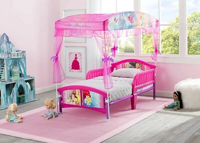 Cama para niños Delta con dosel, princesa Disney Foto 1 de 3