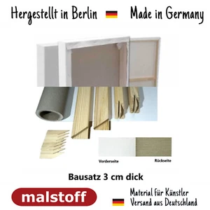 Bausatz 150 x 200 cm Keilrahmen 3 cm dick, PROFI 4,5er Sorte Cen Malstoff - Bild 1 von 1